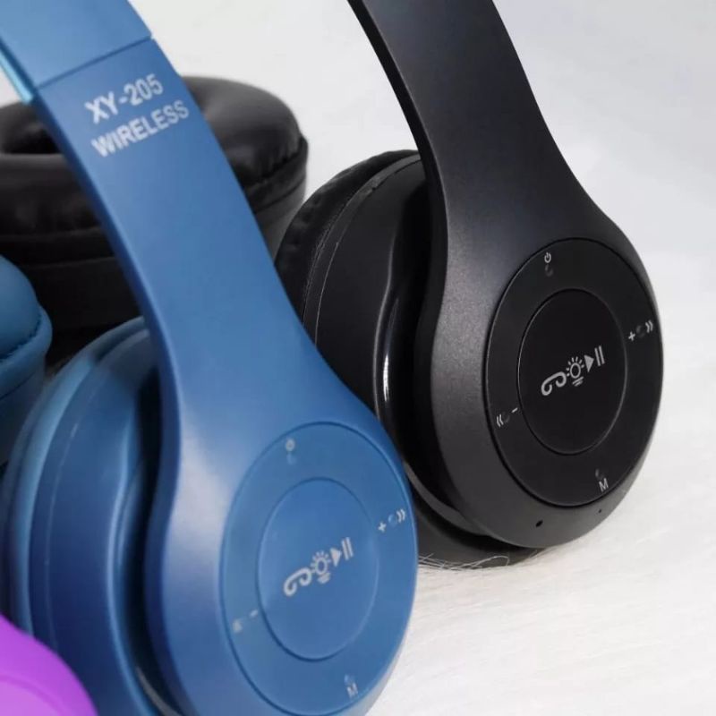 Saiia Store Headphone Kucing Aneka Warna Bluetooth Wireless