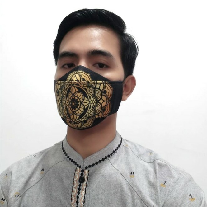 Masker Kain 3D EVO Islamic Edition 3PLY