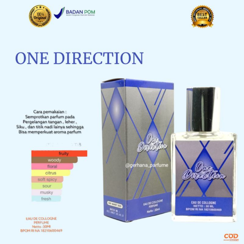 PARFUM PRIA ONE DIRECTION OUR MOMENT MURAH ORIGINAL PARFUM COWOK REMAJA LAKI-LAKI ONE DIRECITON