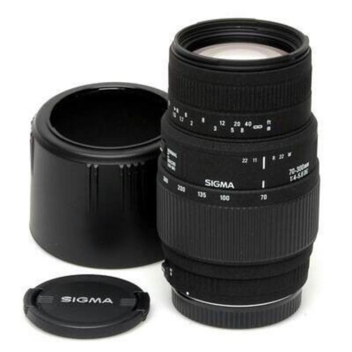 Lensa SIGMA 70-300mm DG Macro for Canon