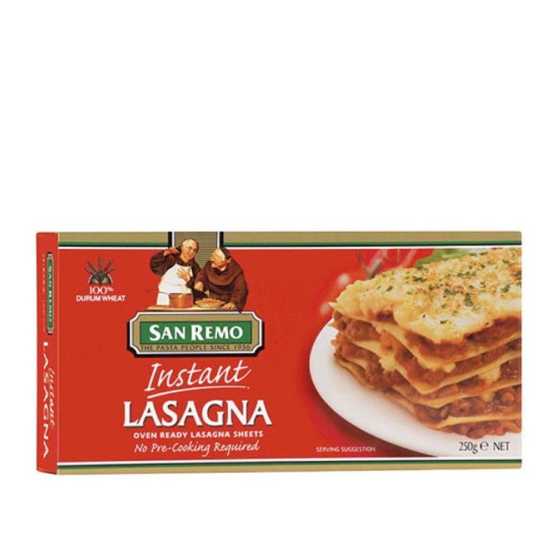 

San Remo Pasta Lasagna Instant 250 gr