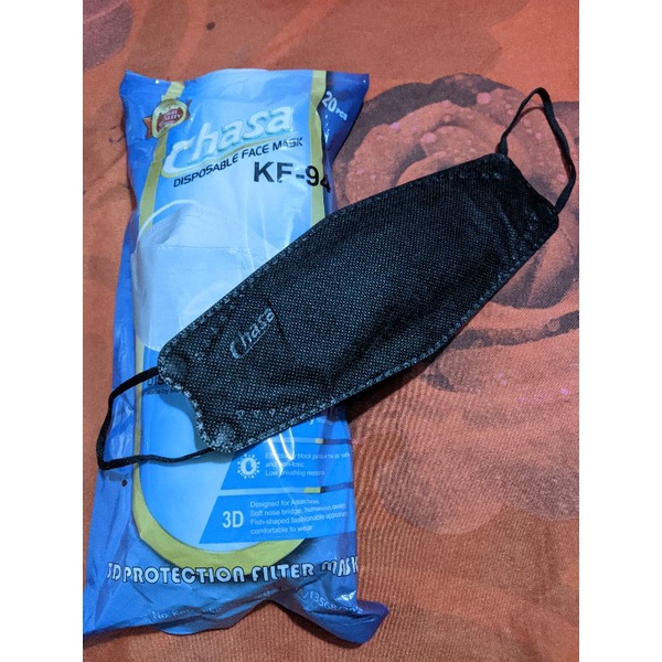 ECER masker KF94 chasa Hitam