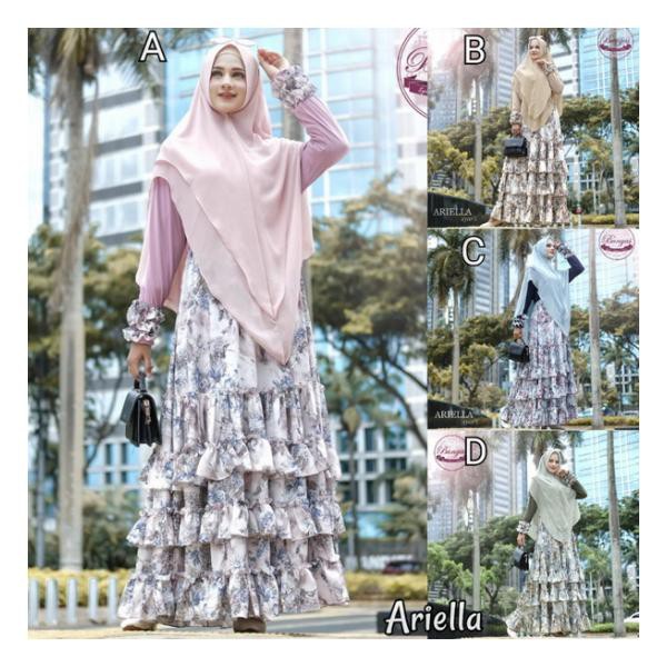 ARIELLA set gamis syari by BUNGAS