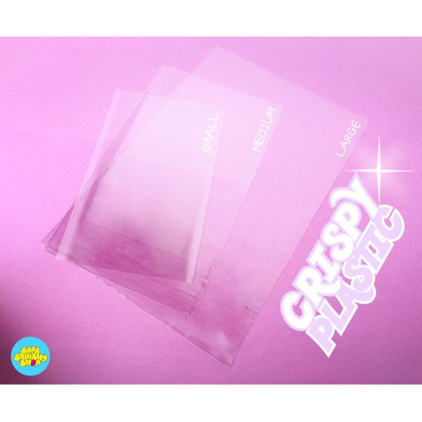 

A81Duya Crispy Plastic (Small / 12X20Cm) As71S0D