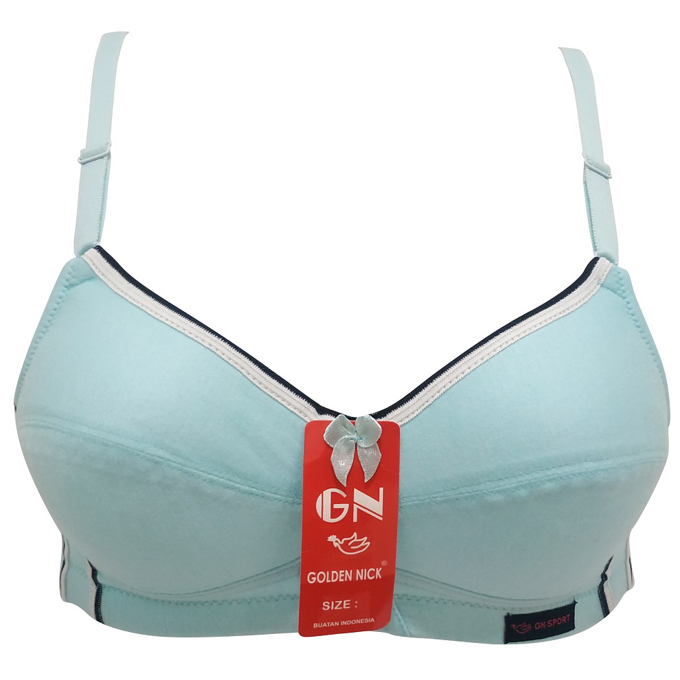 Golden Nick - Bra Sport Busa Tipis Tanpa Kawat Simple Bahan Lembut ART 863 SUPER SOFT