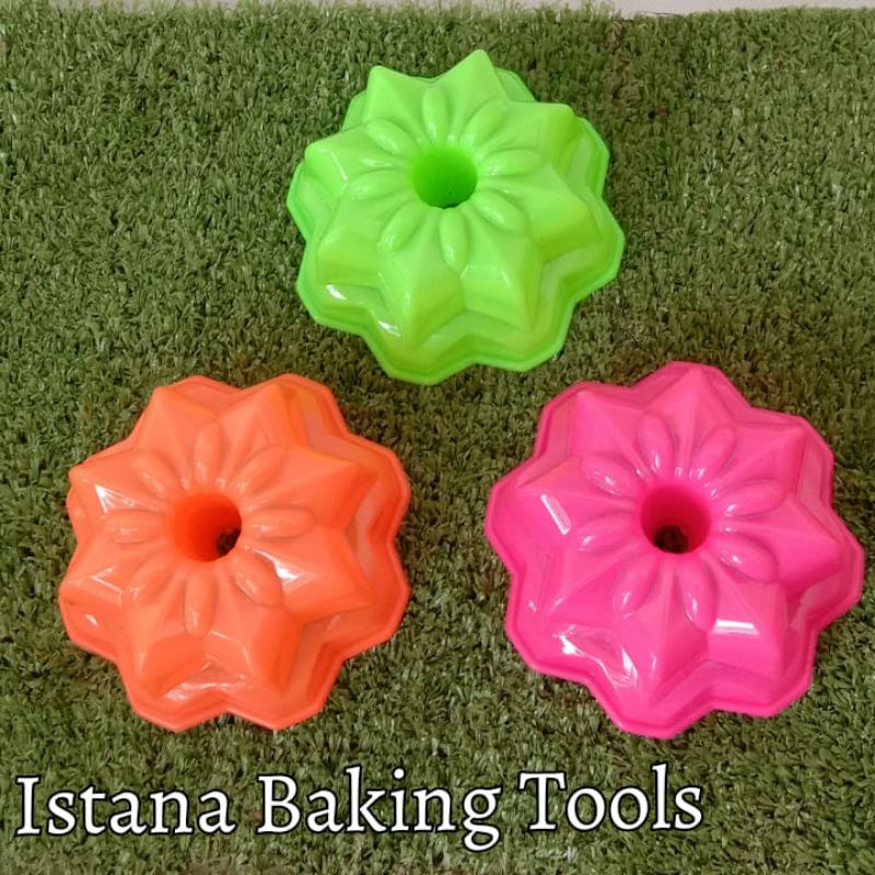 Cetakan Puding , Bento Bunga Tulip Serbaguna Anti Lengket Bahan Foodgrade Perlusin