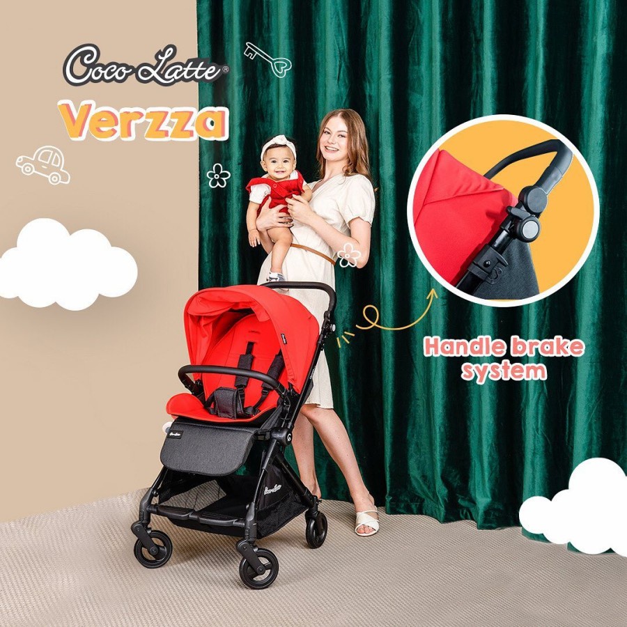 Stroller Cabin Cocolatte Verzza Reversible Handle / Kereta Dorong Bayi