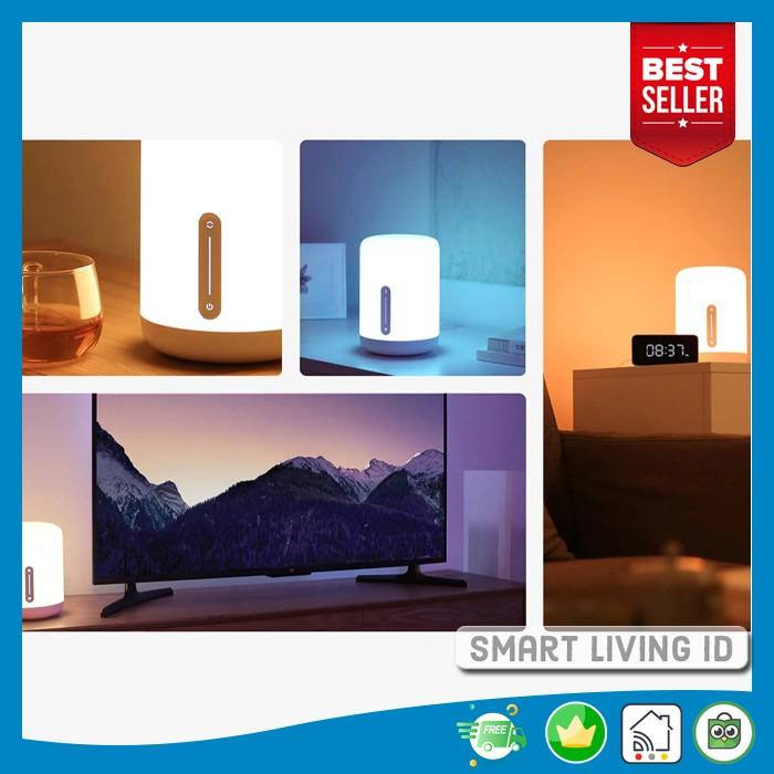 Xiaomi Mijia Bedside Lamp 2 Lampu Tidur LED RGB Bluetooth