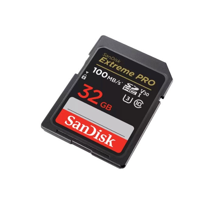 Sandisk SDHC Extreme Pro 32GB U3 4K V30 100MB/s - SDSDXXO-032G