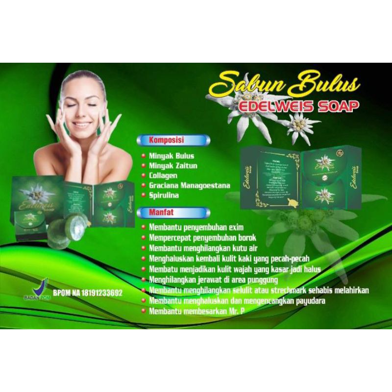 SABUN ZAITUN EDELWEIS K-SELARAS 100% ORIGINAL PACK