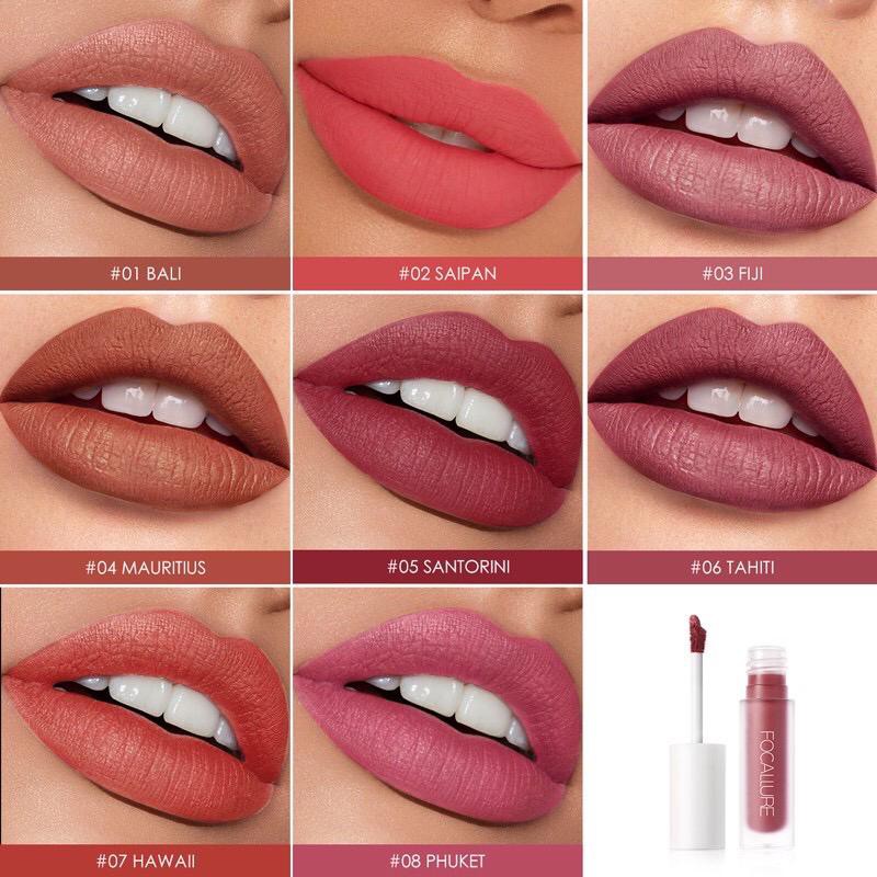 Official Distributor Focallure Staymax Liquid Lipstick Waterproof Lipmatte Matte Lipstick FA134