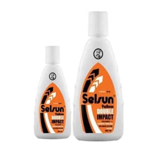 Selsun Yellow Double Impact Dandruff Shampoo 50ml &amp; 100ml