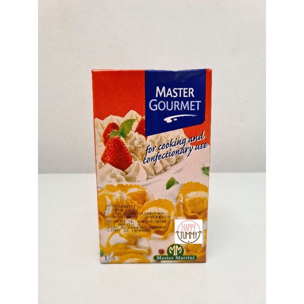 

Master gourmet 1L cooking cream UHT krim masak serbaguna