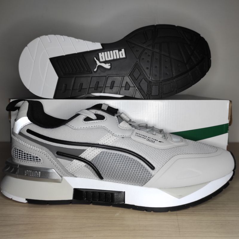 Sepatu PUMA Original Mirage Tech Core Gray Violet-Castlerock Unisex