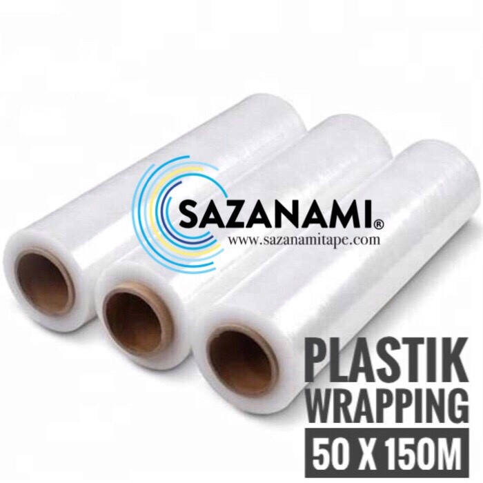 

Plastik Wrapping Transparan Fleksibel - Plastik Pembungkus Elastis