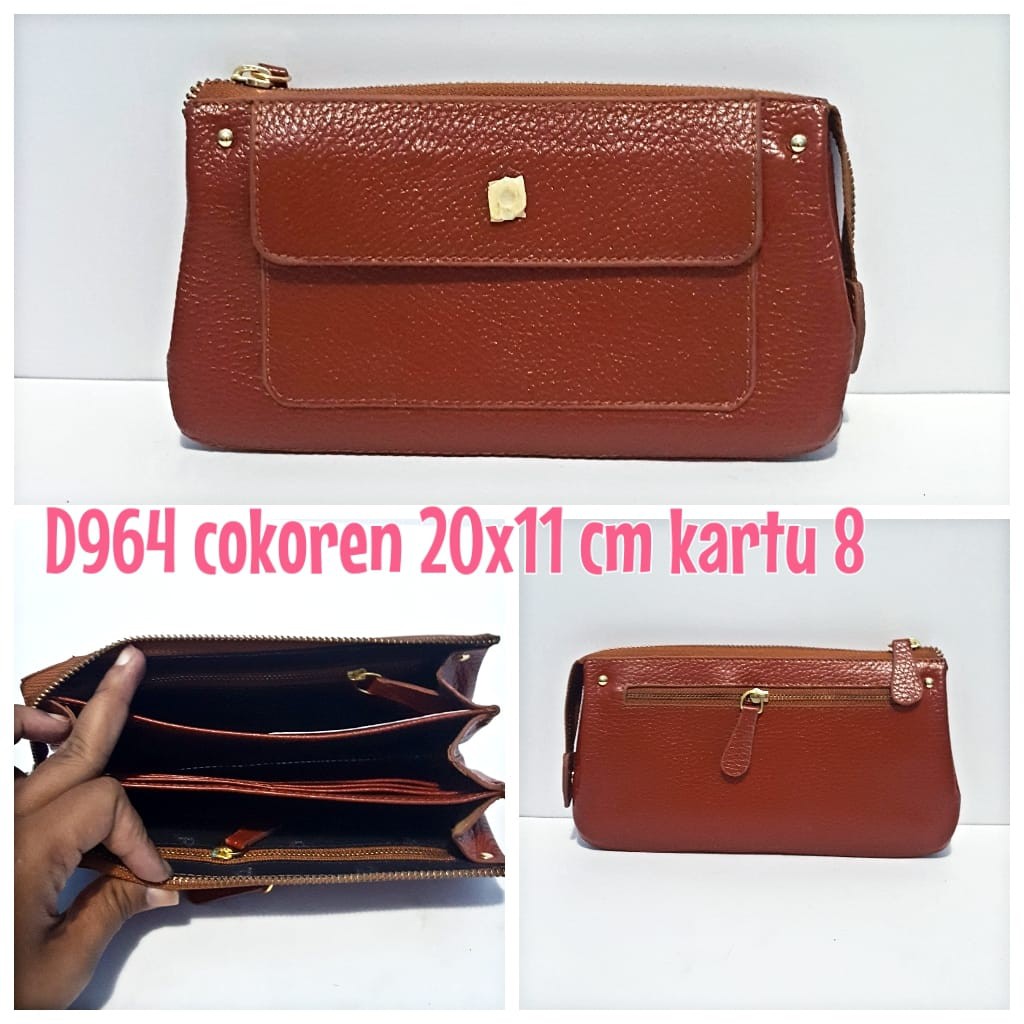 Dompet Kulit Papillon Original D964 Cokoren Dora