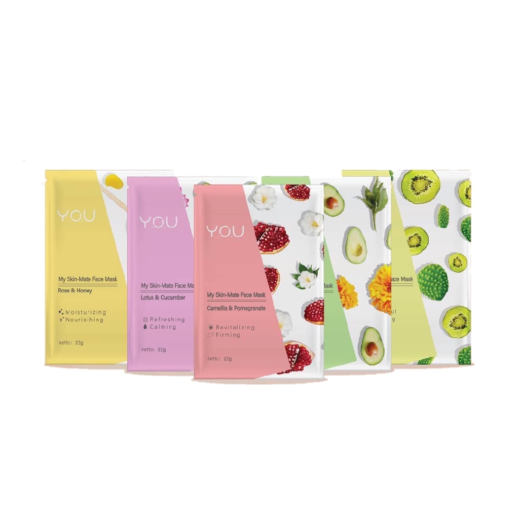 Jual Y.O.U My SkinMate Face Mask 22g YOU Indonesia