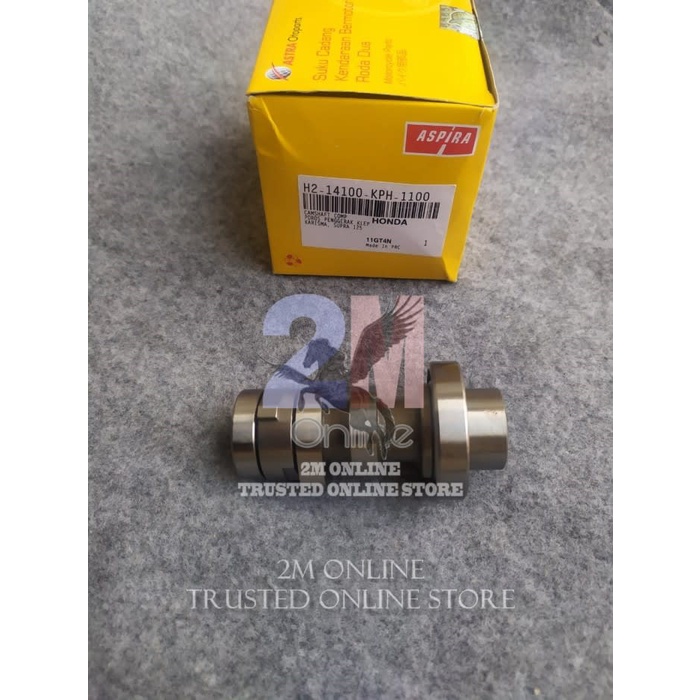 Noken As Camshaft - Supra X 125 Karbu Kharisma Kirana Asli Aspira H2-14100-KPH-1110