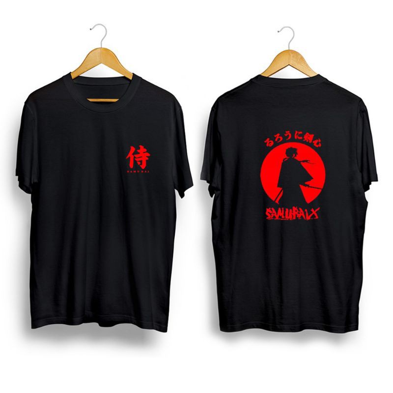 Kaos Tshirt Samurai x Rurouni Kenshin Himura