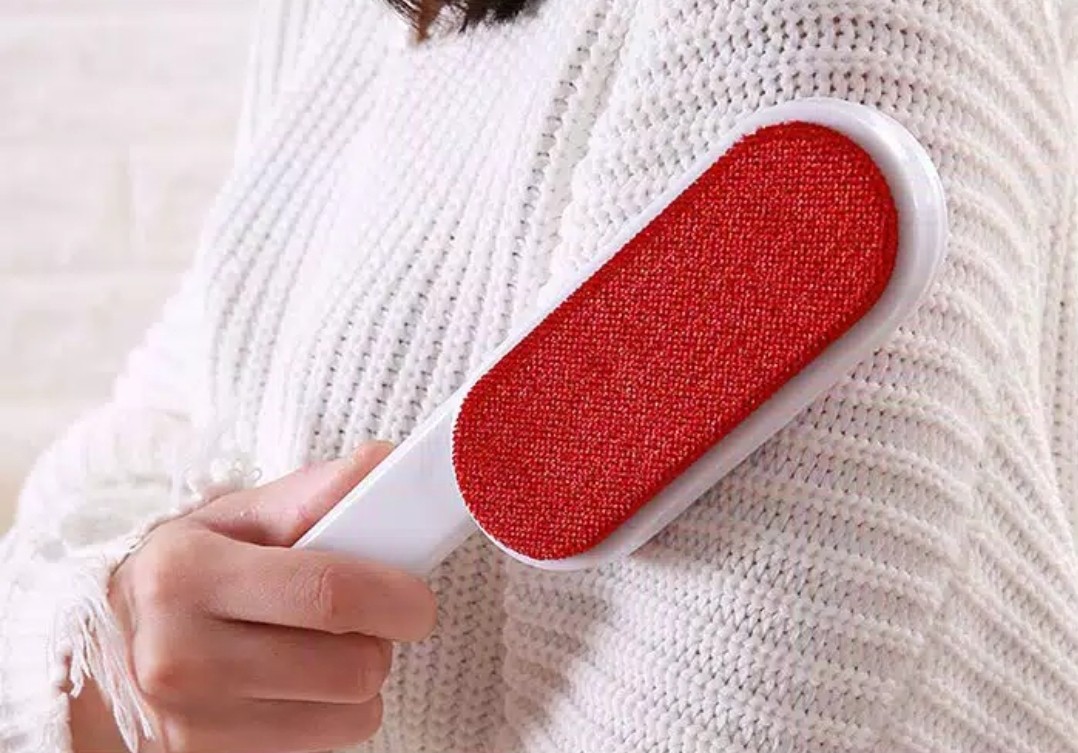 Sikat Pembersih Rambut - Bulu Hewan - Ketombe - Debu