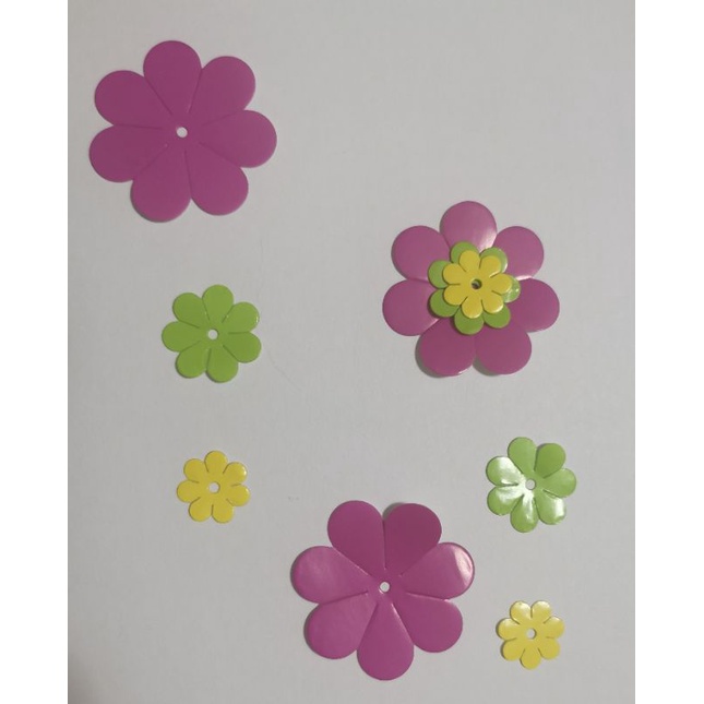 

3 Pcs Bunga Flower Paper Scrapbook/Journal/Craft Deco