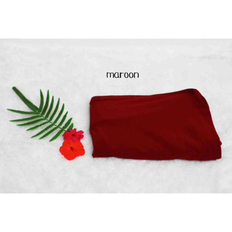 Hijab sport/kerudung voly/kerudung olahraga/hijab simple/hijab instan/kerudung mizuno/asics-Marun