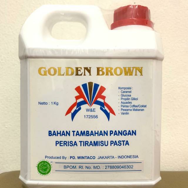 

Golden Brown Tiramisu Pasta 1 Liter