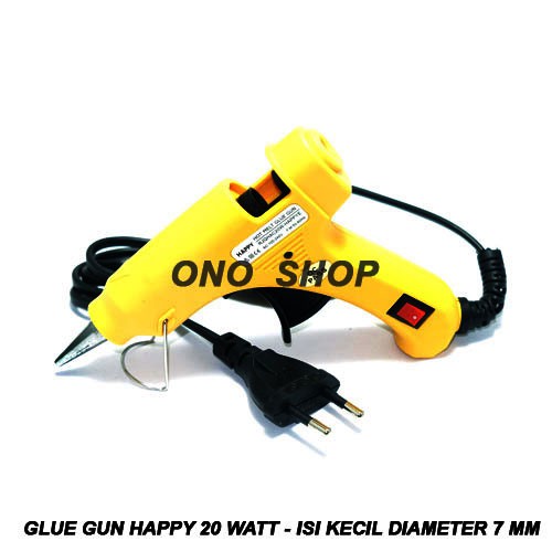 

Glue Gun Happy 20 Watt - Isi Kecil Diameter 7 mm