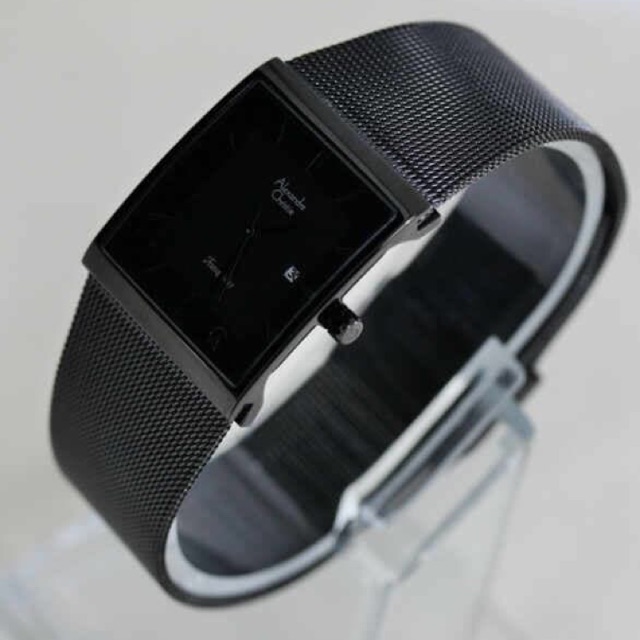 Jam Tangan Wanita/Cewek Alexandre Christie AC 8333 Full Black.Original Garansi Resmi 1 Tahun