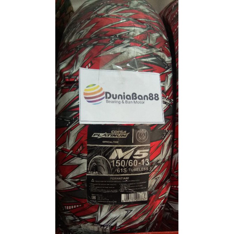 Ban Motor Corsa M5 150 60 Ring 13 cocok untuk NMax