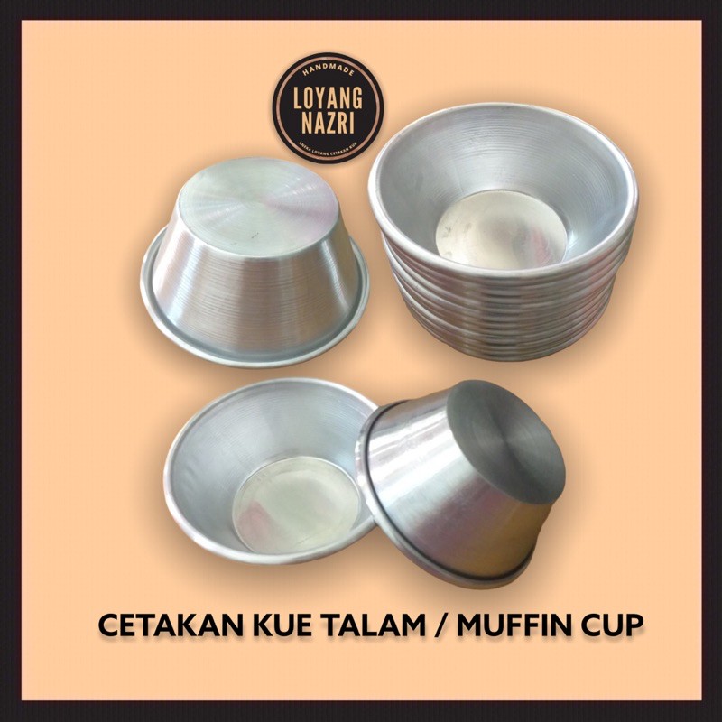 CETAKAN KUE TALAM / MUFFIN CUP / CETAKAN MUFFIN / KUE MANGKOK
