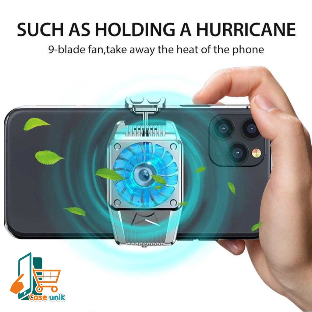 BM102 Holder Mobilephone refrigeration Bracket smartphone cooling fan kipas pendingin handphone CS3248