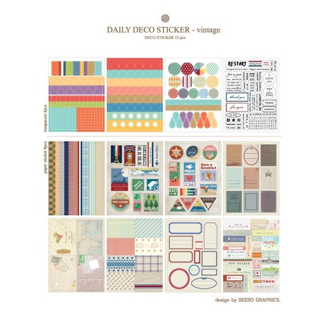 

DAILY DECO STICKER -TRAVEl QUALITY IMPORT,JUAL PERPACK ISI 12LEMBAR