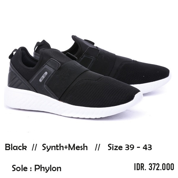 Sepatu slip on Sport Pria Sepatu Casual Pria Running spoty Outsole Pylon Sepatu Sneakers Sport tanpa