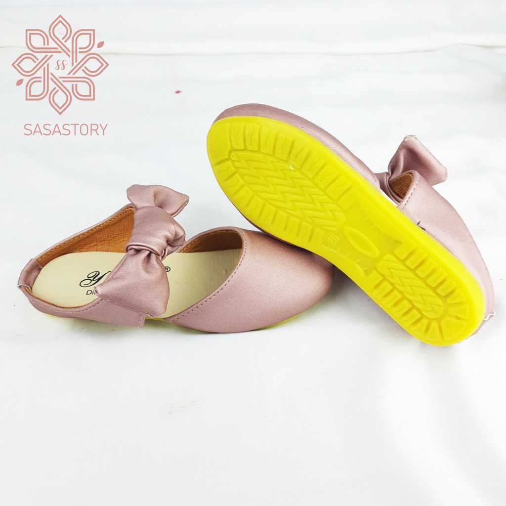 SEPATU SANDAL BAPAU FLATSHOES ANAK USIA 5 6 7 8 TAHUN HA11