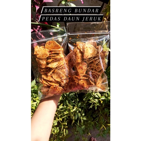 

Basreng Bundar Extra Pedas Daun Jeruk