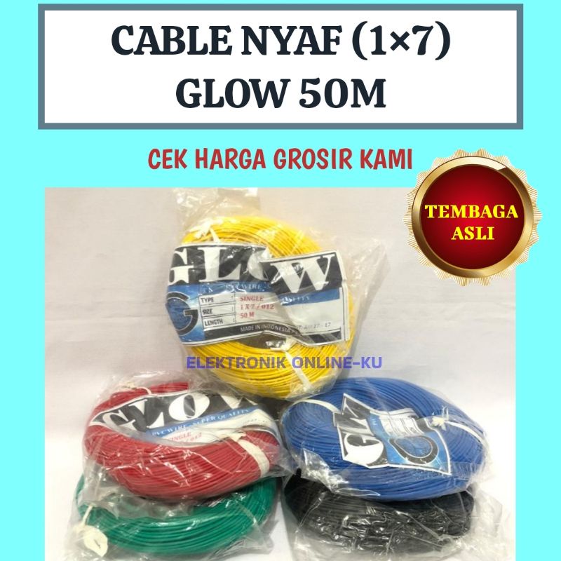 CABLE NYAF 1×7 GLOW 50M