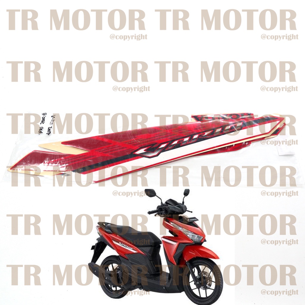 Stiker Motor Vario 125 2017 Sticker Striping Full Set Body Motor