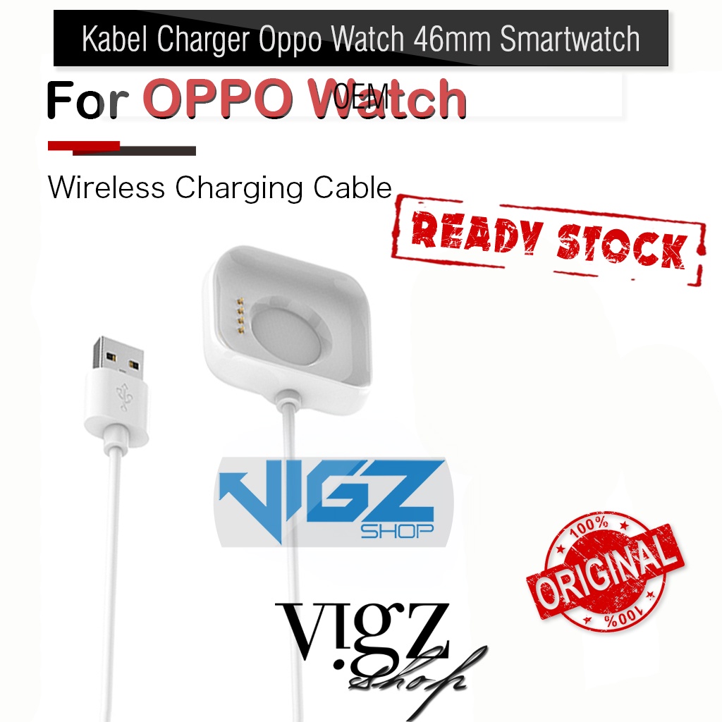 Kabel Charger Oppo Watch 46mm Smartwatch OEM