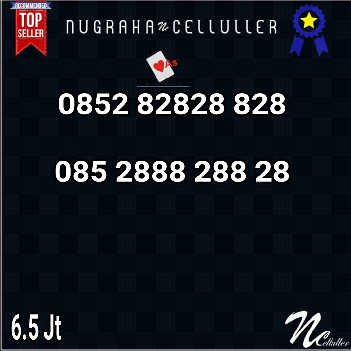 Nomor Cantik Kartu As AB AB AB Double ABC Kembar Minimalis