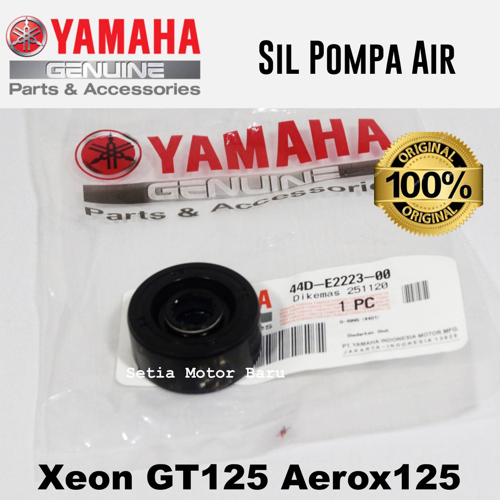 Seal Sil Pompa Air Water Pump Radiator Xeon GT125 Xeon RC Aerox 125cc Asli Yamaha