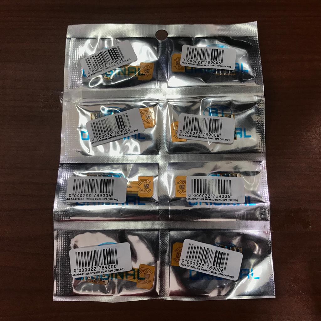 HYBRID SLOT SIM CARD / HYBRID MICRO CONVERTER / CONVERTER SIM MICRO HYBRID