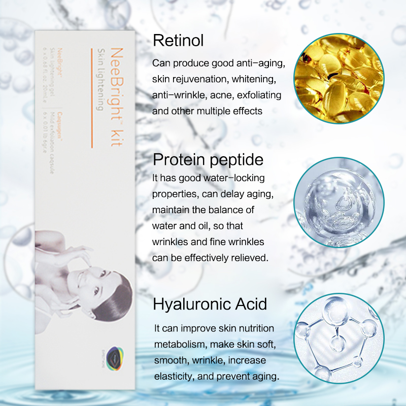 Serum OxyGeneo untuk Peremajaan dan Mencerahkan  kit skin lightening NeeRevive Rejuvenation