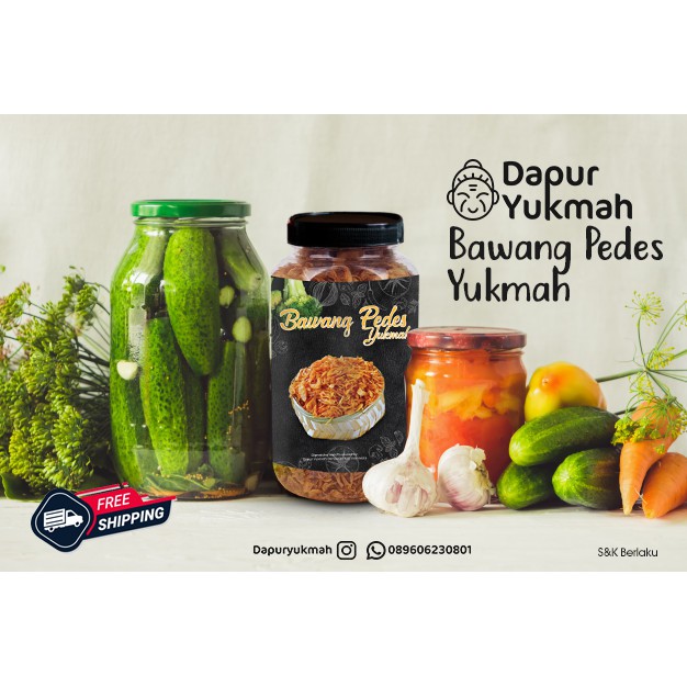 

Bwang Goreng Pedas 60Gr Dapur Yukmah