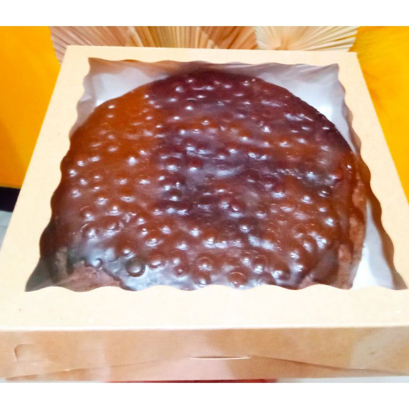 

Brownies coklat ganache