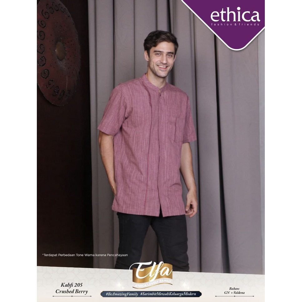 COUPLE 133 CRUSHED BERRY ETHICA ORIGINAL KOKO DEWASA KAHFI 205 CRUSHED BERRY GAMIS DEWASA AYUMI 313 