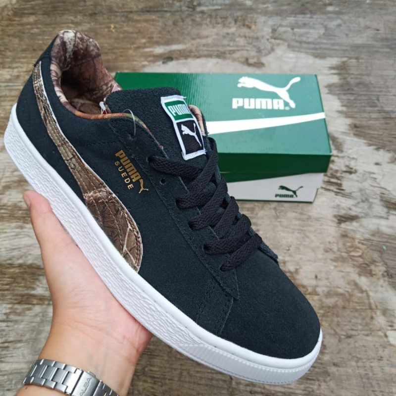 PUMA full suede Black army/Army army/dark grey white/navy white