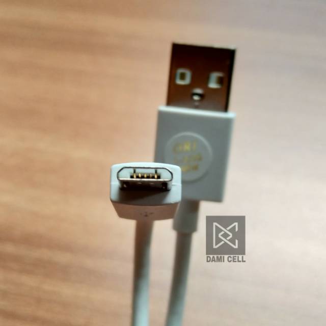 Kabel Data Oppo Original 100% Micro USB White