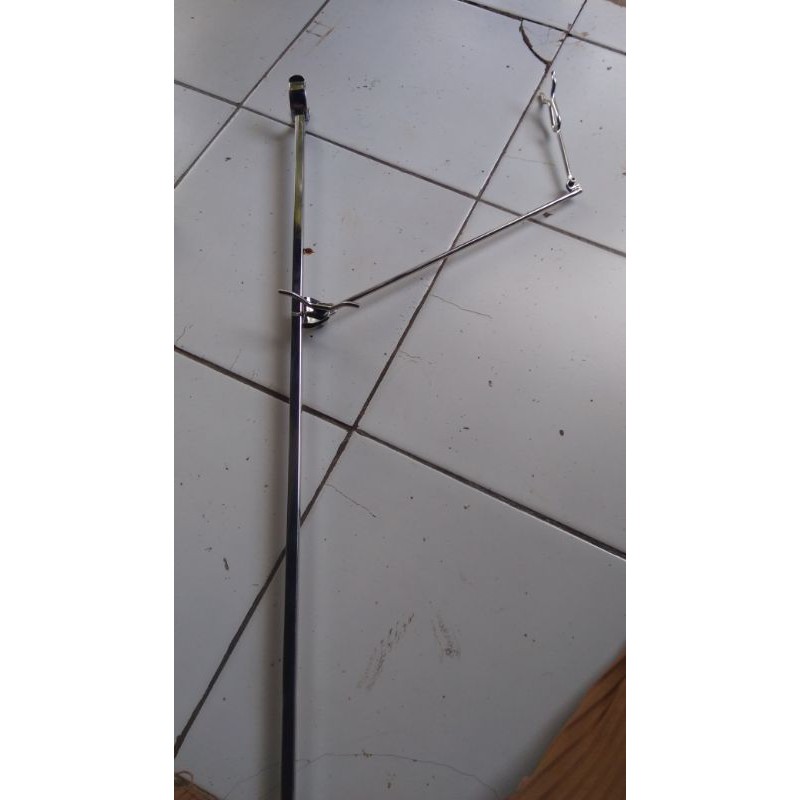 Cagak Pancing plat lurus lipat2 kaki kotak