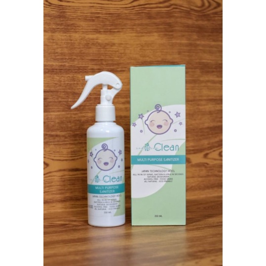 iB-Clean Disinfektan Spray Bayi , Food Grade , HOCl 100% Natural Hand Sanitizer Seller Partner Resmi